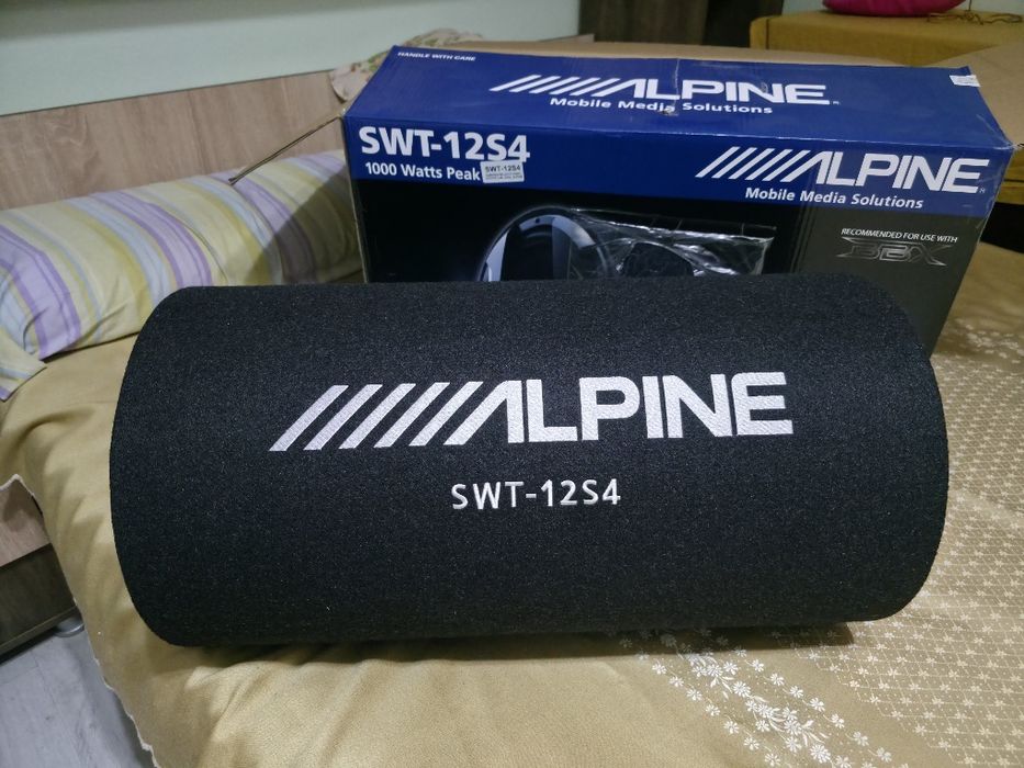 Subwoofer auto pasiv alpine