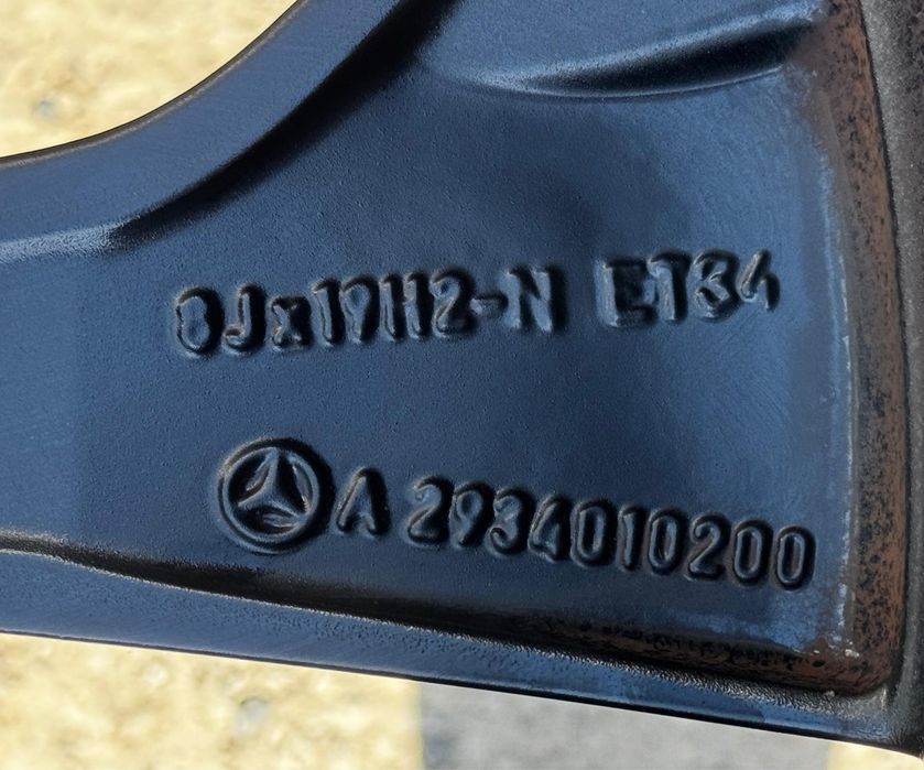 Jante Mercedes+anvelope vară 19” ca noi,în două lățimi - 255/50/19 + 235/55/19 pentru GLC / GLC Coupe / EQC / GLE + altele ce au aceleasi specificații