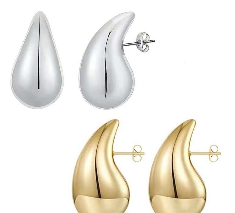 Cercei eleganti stil picatura placati / aur sau argint