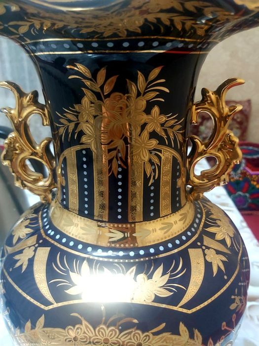 Ваза с позолотой япония