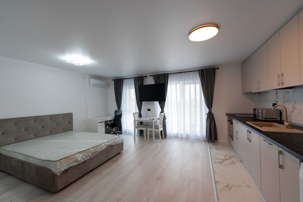 Proprietar inchiriez garsoniera decomandata la Piata Sudului, complet utilata si mobilata
