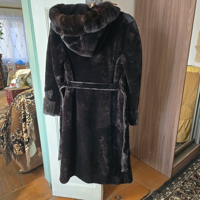 продам шубу мутон + норка