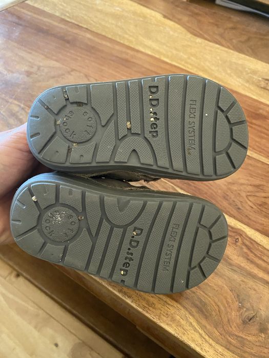 Обувки от естествена кожа DD step