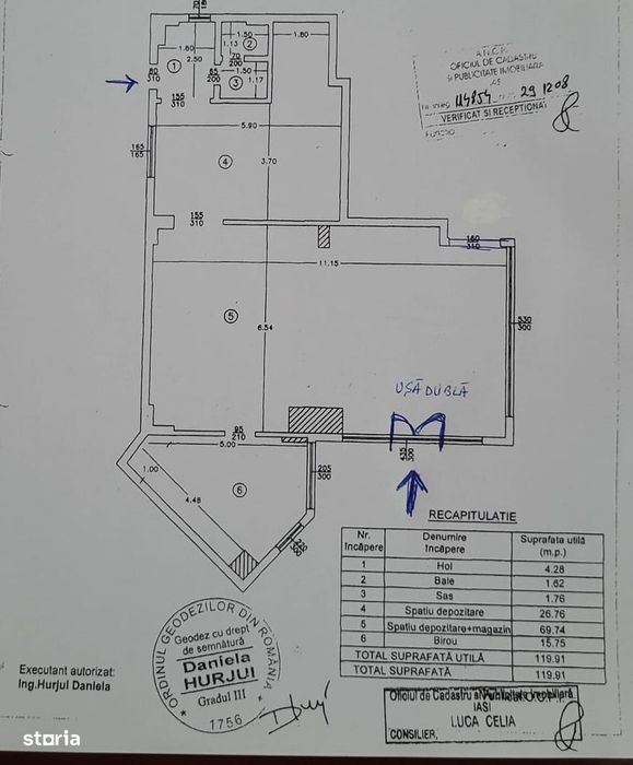 Inchiriere Spatiu Comercial Vitrat, 119 mp CUG - Pizza Nico