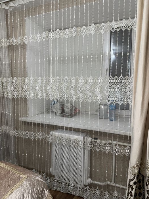 Комплект тюль и шторы