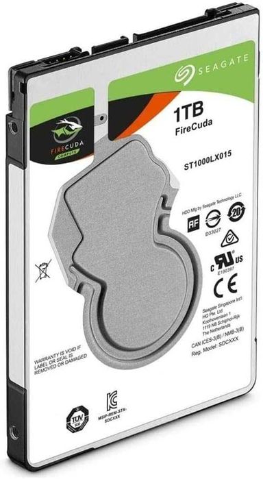 SSHD Seagate Firecuda 1TB SATA-3 6Gb/s 100% 128Mb Cache