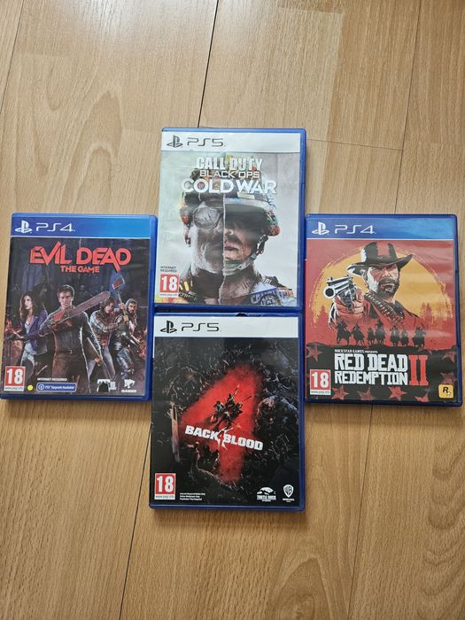 Jocuri PS4/PS5 (Call of duty, Red dead redemption, Tiny Tina)