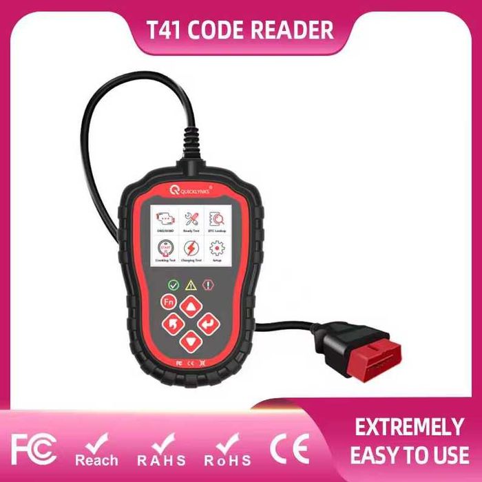 универсальный автомобильный OBD OBD2 сканер T41 машина