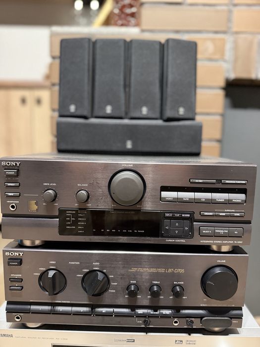 Sony DB940; Yamaha RX-V359; Sony TA-D507; Sony LBT -D705