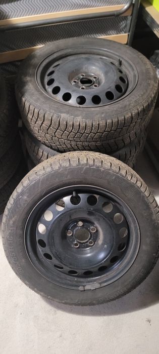 Гуми + джанти 16 цола 5х100, 205/55/16