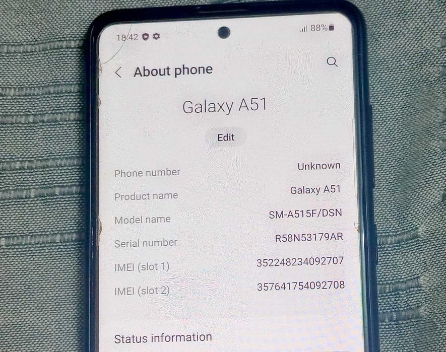 Dezmembrez Samsung Galaxy A51 probleme resetare