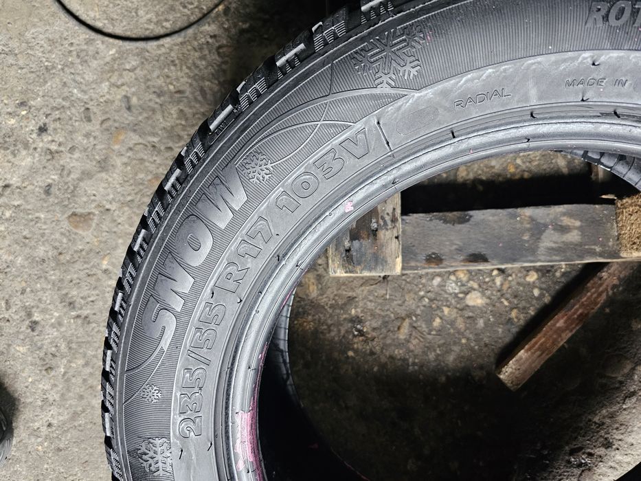 4 anvelope iarna 235 55 17 Kormoran 2019 6.2mm