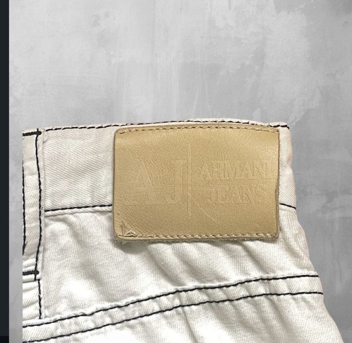 Armani мъжки панталон лен и памук бленд