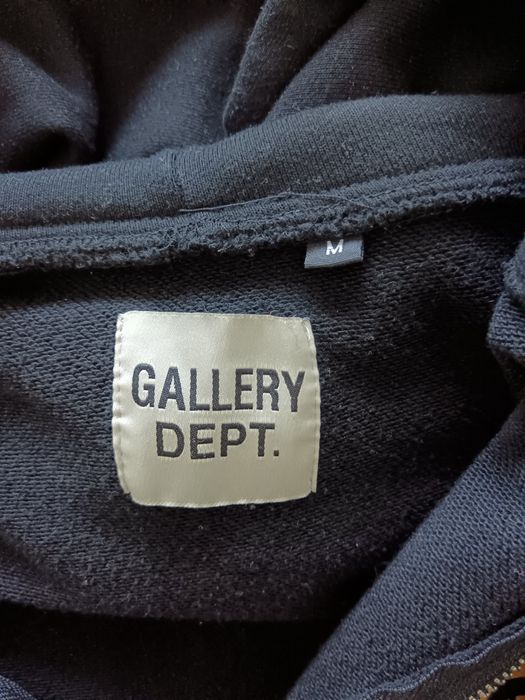 Черное худи на молнии