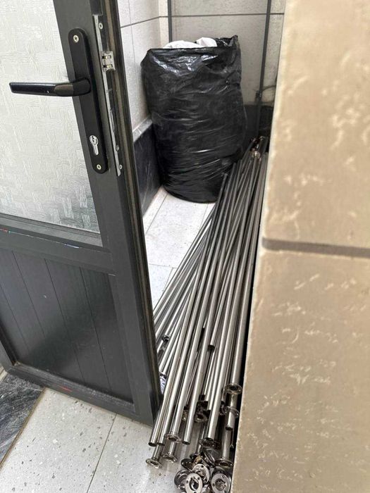 Продается Б/у Трубы хромированные 10 мм