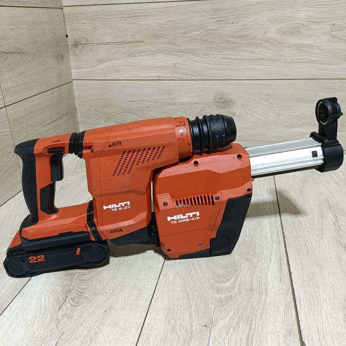 Rotopercutor sds plus Hilti TE6 22 Nuron cu aspirator de praf