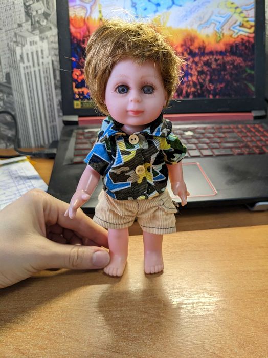 Игрушка кукла из качественных материалов