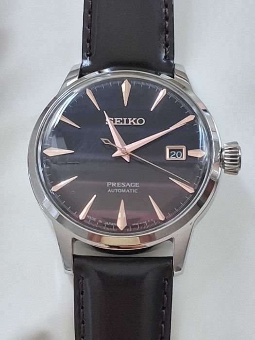 Seiko Presage Cocktail Time SRPK75J1 Star Bar"Purple sunset "