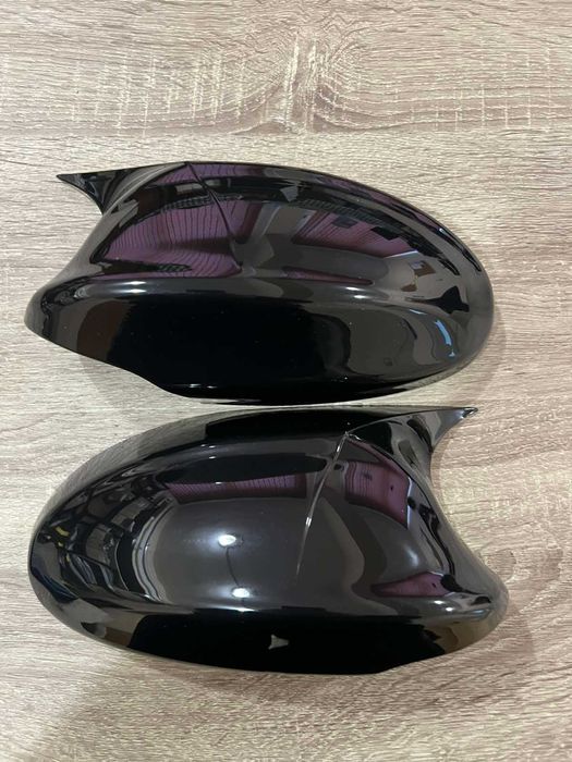 Капаци за огледала Батман дизайн за BMW 3 E90 2004 до 2008 преди фейс