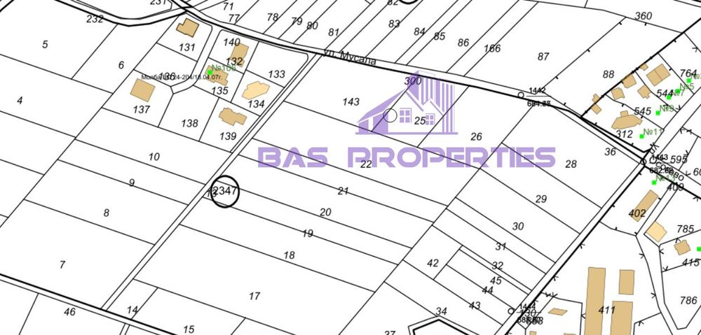 Продава се Парцел в с. Иваняне, Област София-град - 5452 кв.м за 57 €/кв.м - Снимка #1