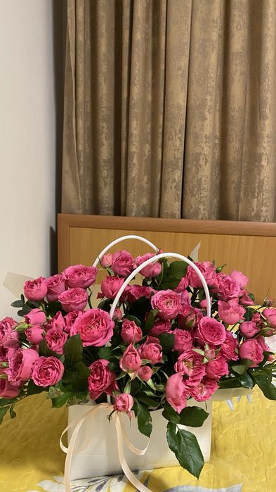 Кустовые розы за 10тыс