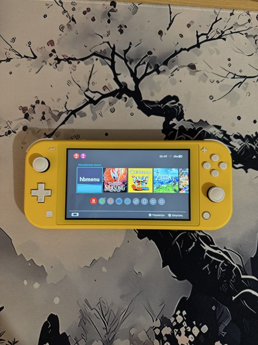 Прошитый Nintendo Switch Lite 256gb