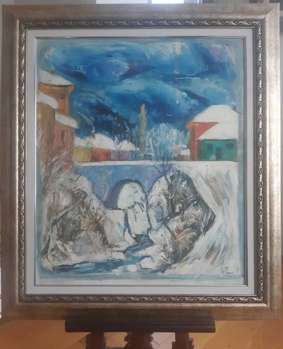 Стара картина Тодор Калпакчиев