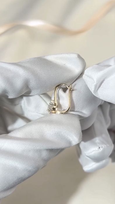 Серьги золотые с Бриллиантами