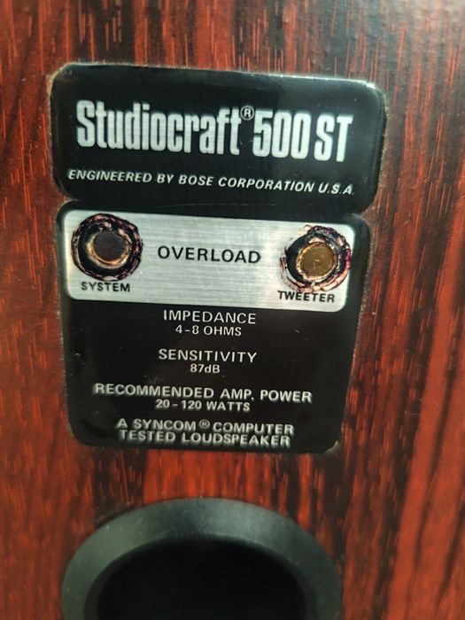 Тонколони Bose studiocraft 500ST