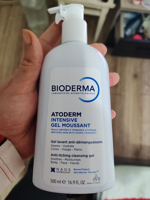 Bioderma Atoderm Gel Spumant 500ml, piele uscata sau atopica, NOU