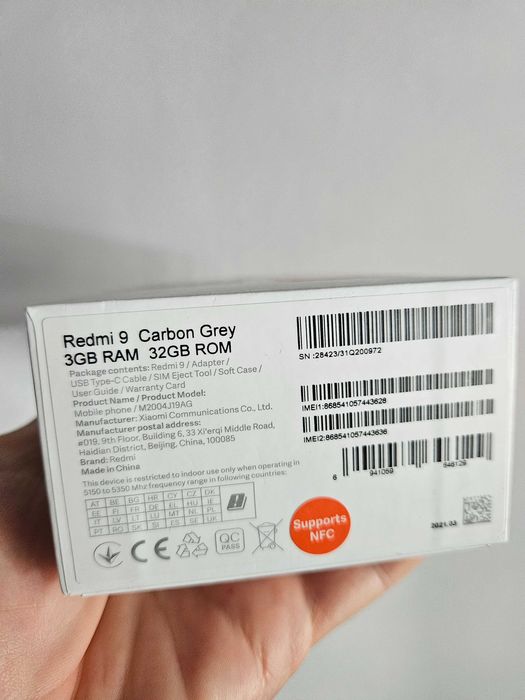 Xiaomi redmi 9 32 gb 3 gb nou la cutie.