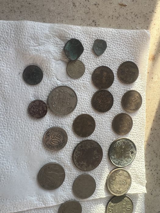 Стари монети всичките се дават на куп за инфо пишете