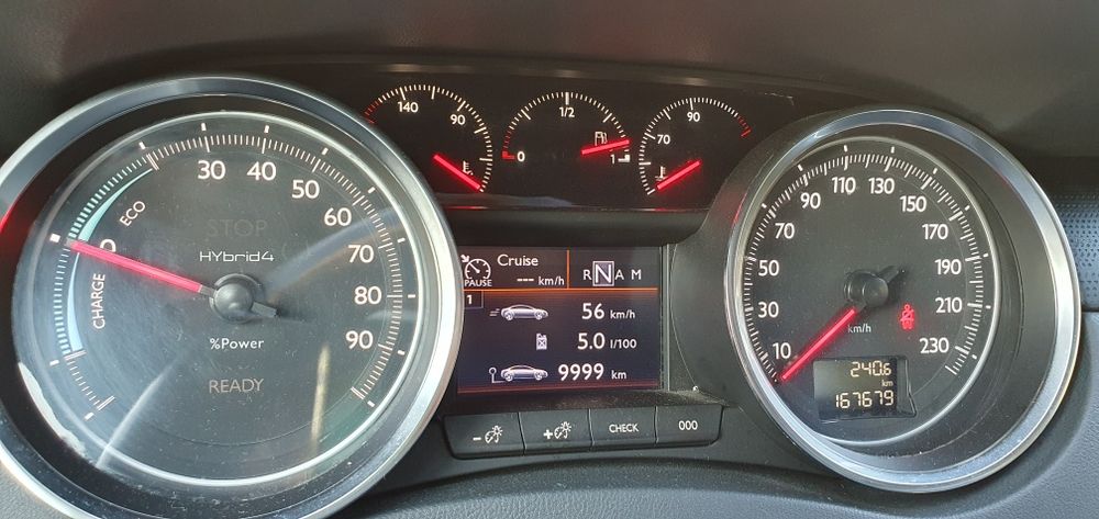 Peugeot 508 Hybrid4 4x4  2.0 HDi 200 CP 167.000 km 2012