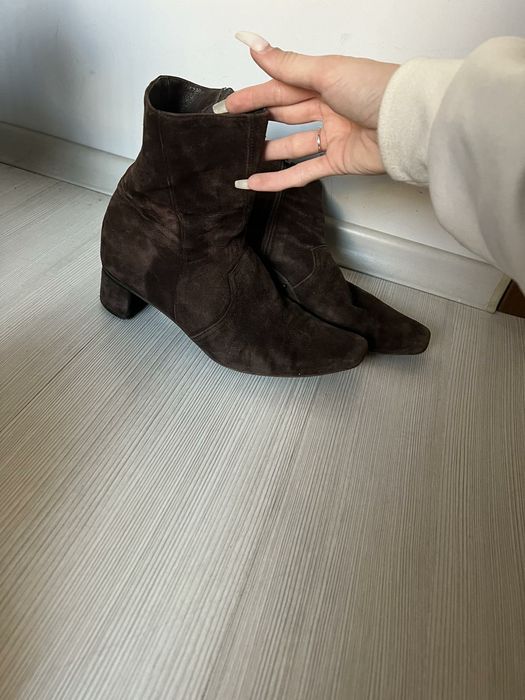 Обувки, сандали естествена кожа