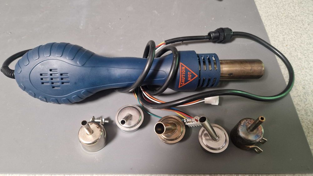 Letcon si suflantă aer cald Bakon Bk881 - 650W + suflantă rezervă