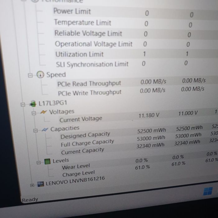 Laptop Gaming Lenovo Legion 16Gb Ram nVidia 1650 Ti 1Tb SSD stare EXCELENTA