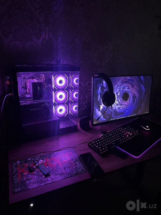 RTX 3070 + Монитор +Наушники