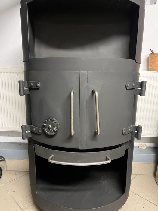 Sobă, Șemineu de încălzit pe lemne