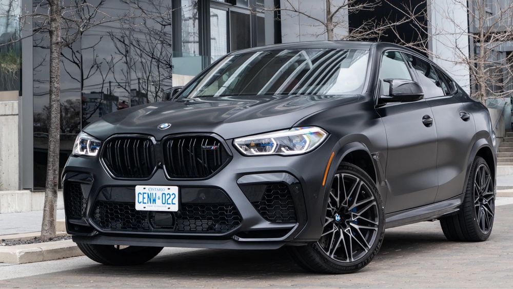 Capota BMW X6M X6 X5M F95 G05 G06 Frozen Black originala de fabrica