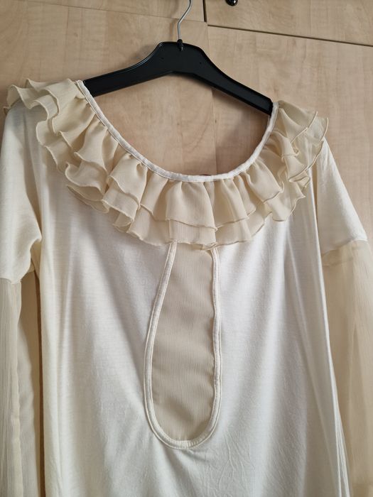 Bluza bej RVL marime S bumbac