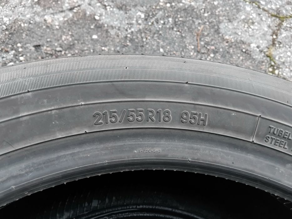 Гуми 215 55 18 Тоьо Toyo 2 броя - нов внос. Като нови. Ако случайно не можем да се свържем по телефона, пишете на лично съобщение.