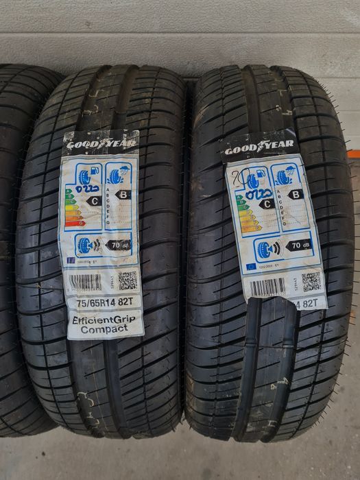 Нови летни гуми 4 броя GOODYEAR EfficientGrip 175 65 R14