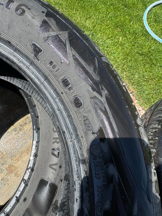 Vand set 4 anvelope vara, Continental Eco Contact 6, 215/55, R17, 94 V