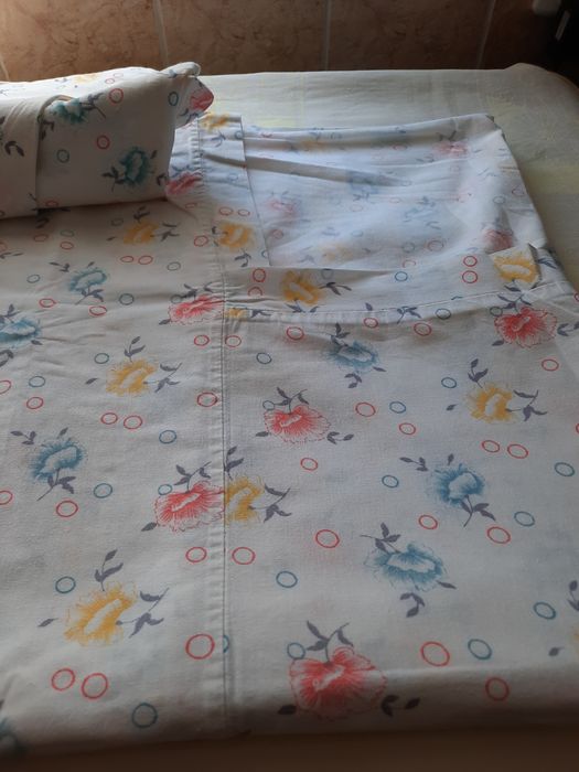 Lenjerie rusească din bumbac pentru o persoana