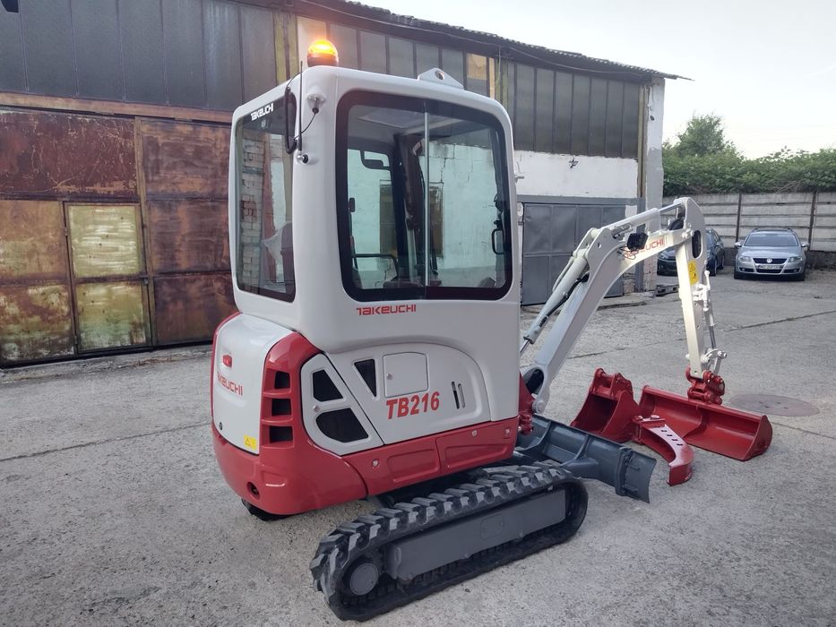 Miniexcavator TAKEUCHI TB216 2016