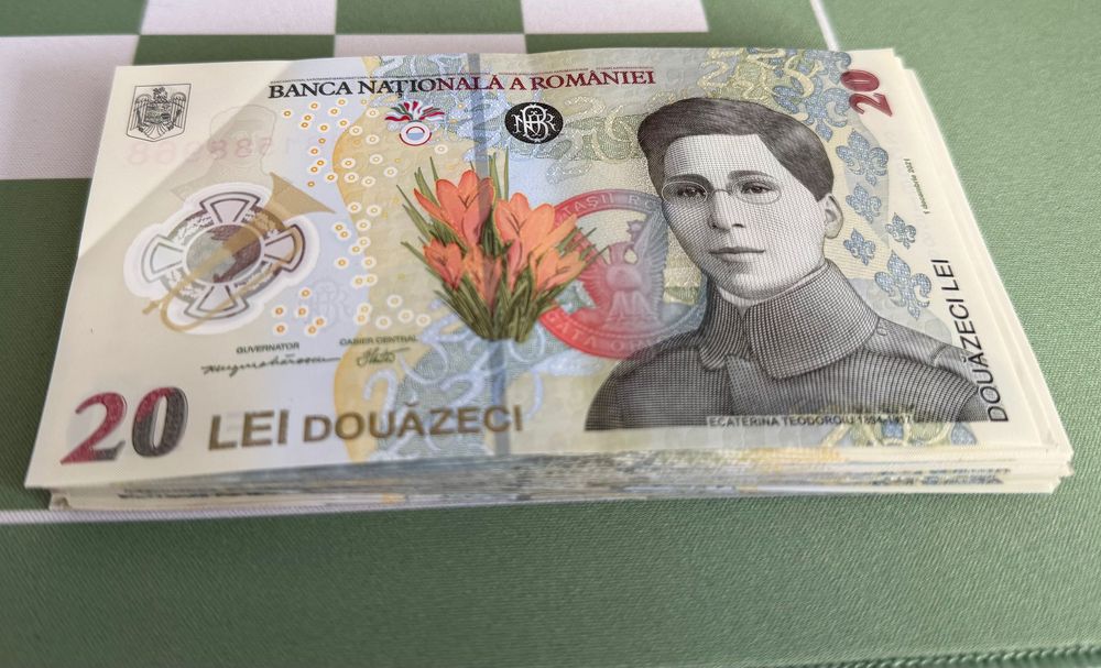 Vând bancnote de 20 lei – stare impecabilă, necirculate