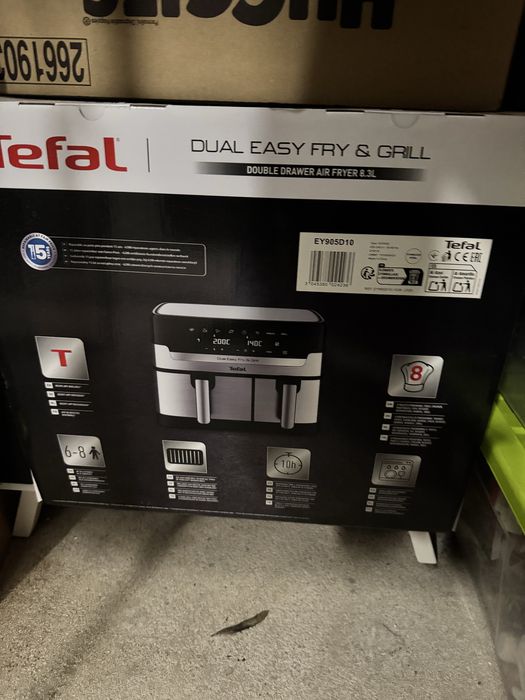 Tefal Friteuză cu aer cald dublă  8,3L