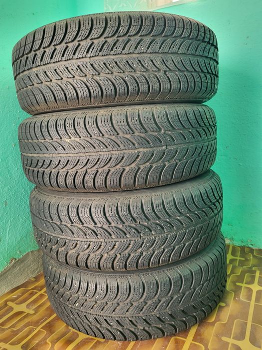 Roți complete vw 195 65 15 plus capace vw