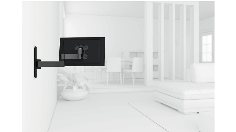 Установка TV на стен. Аккуратная установка плазменное телевизори на с.