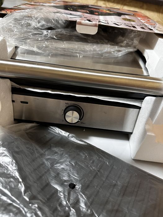 Электрогриль вафельница 3в1